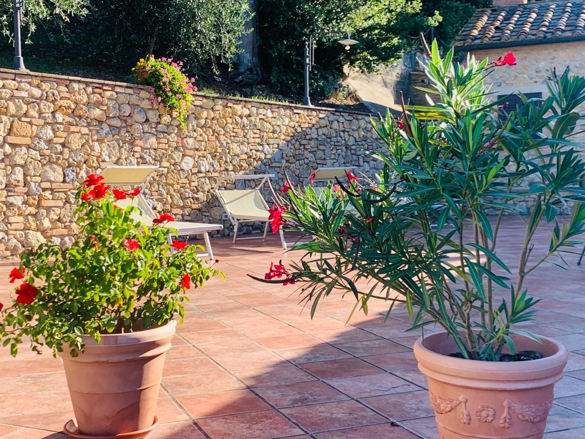 Casa Vacanze Etrusco San Gimignano Dış mekan fotoğraf