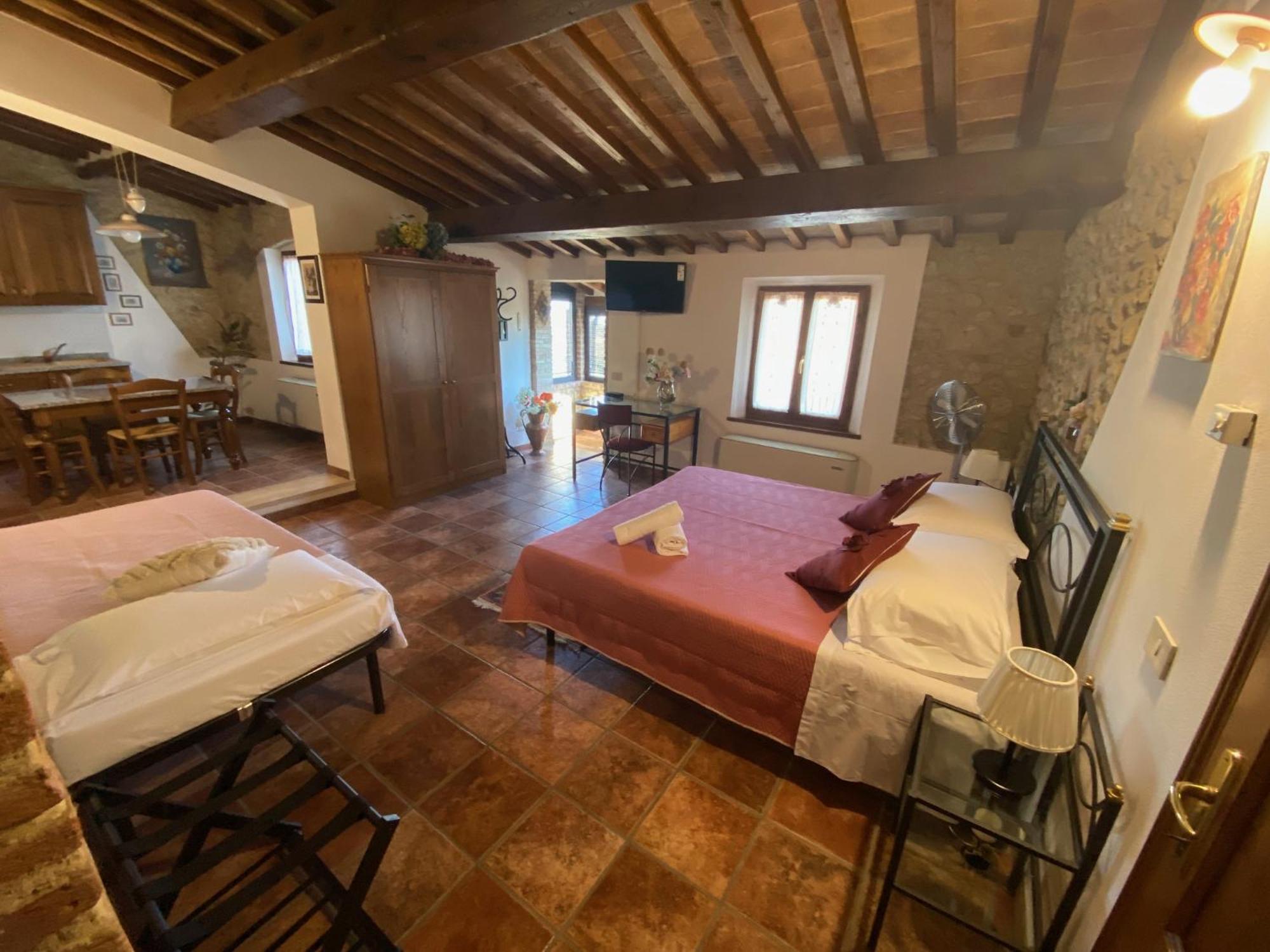 Casa Vacanze Etrusco San Gimignano Oda fotoğraf